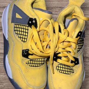 Jordan Yellow and Gray 12c